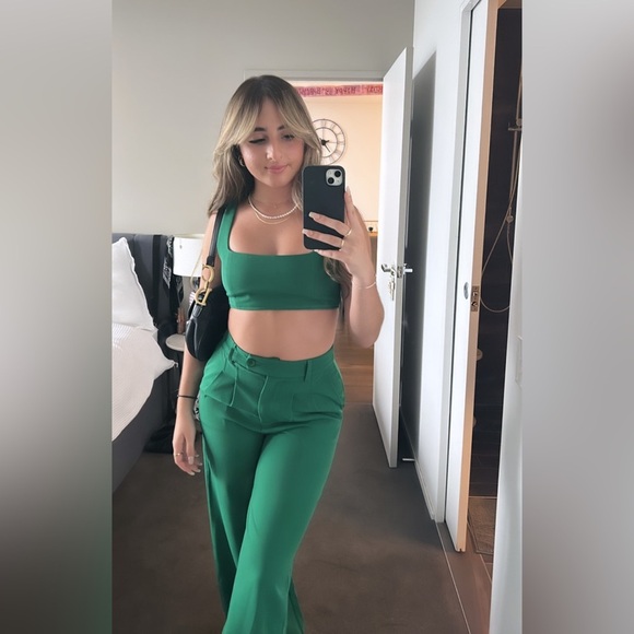 Princess polly crop top wide leg pant set nwot - Picture 5 of 6